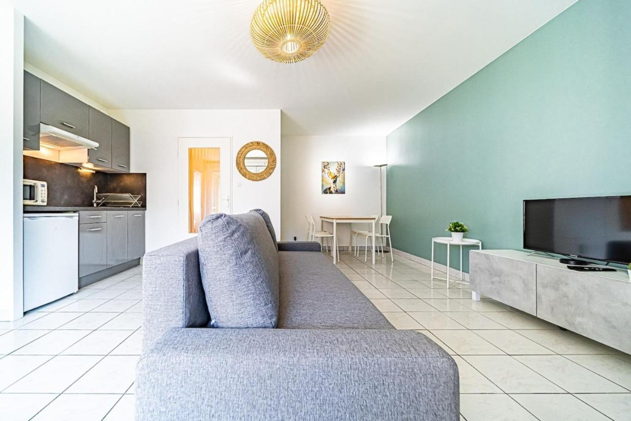 Appartement Cosy Avec Balcony And Garage-Charpennes Villeurbanne Kültér fotó