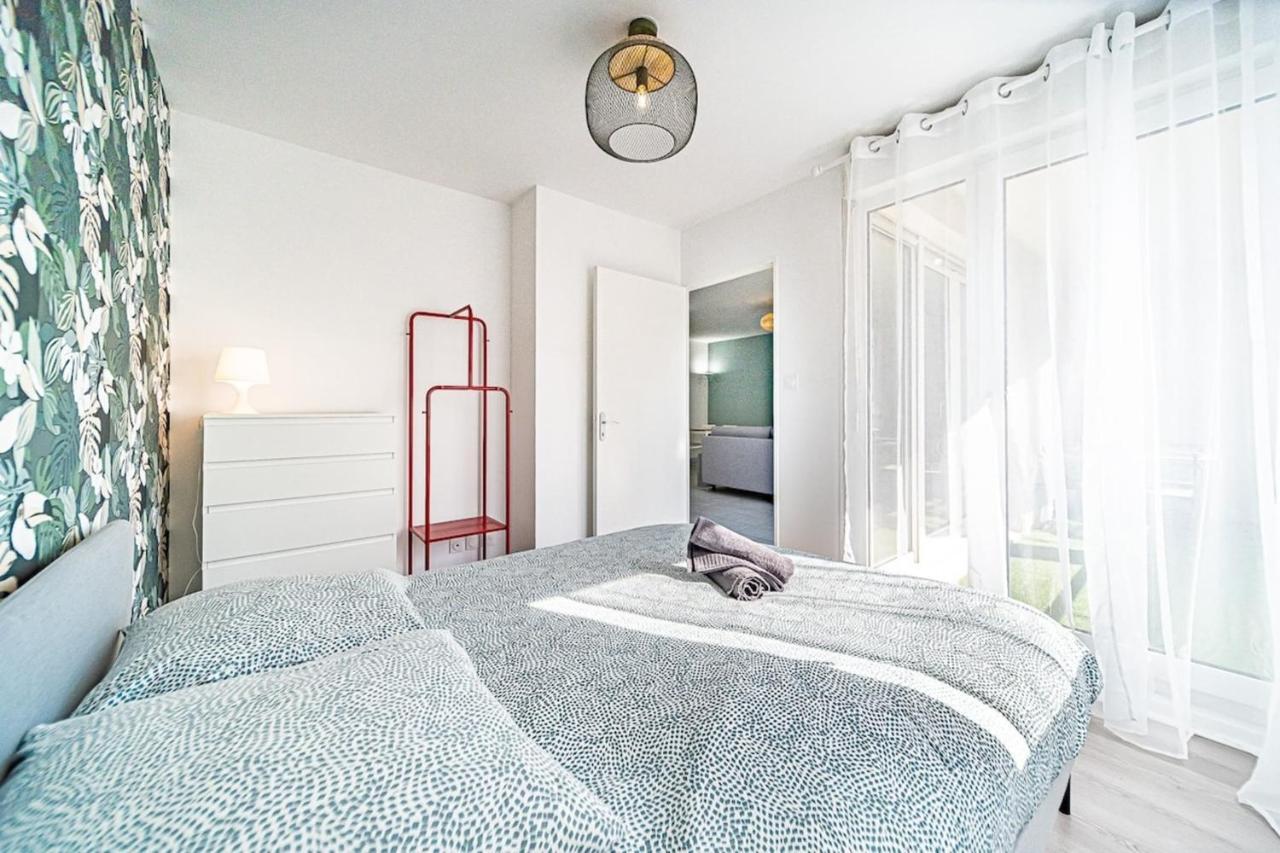 Appartement Cosy Avec Balcony And Garage-Charpennes Villeurbanne Kültér fotó