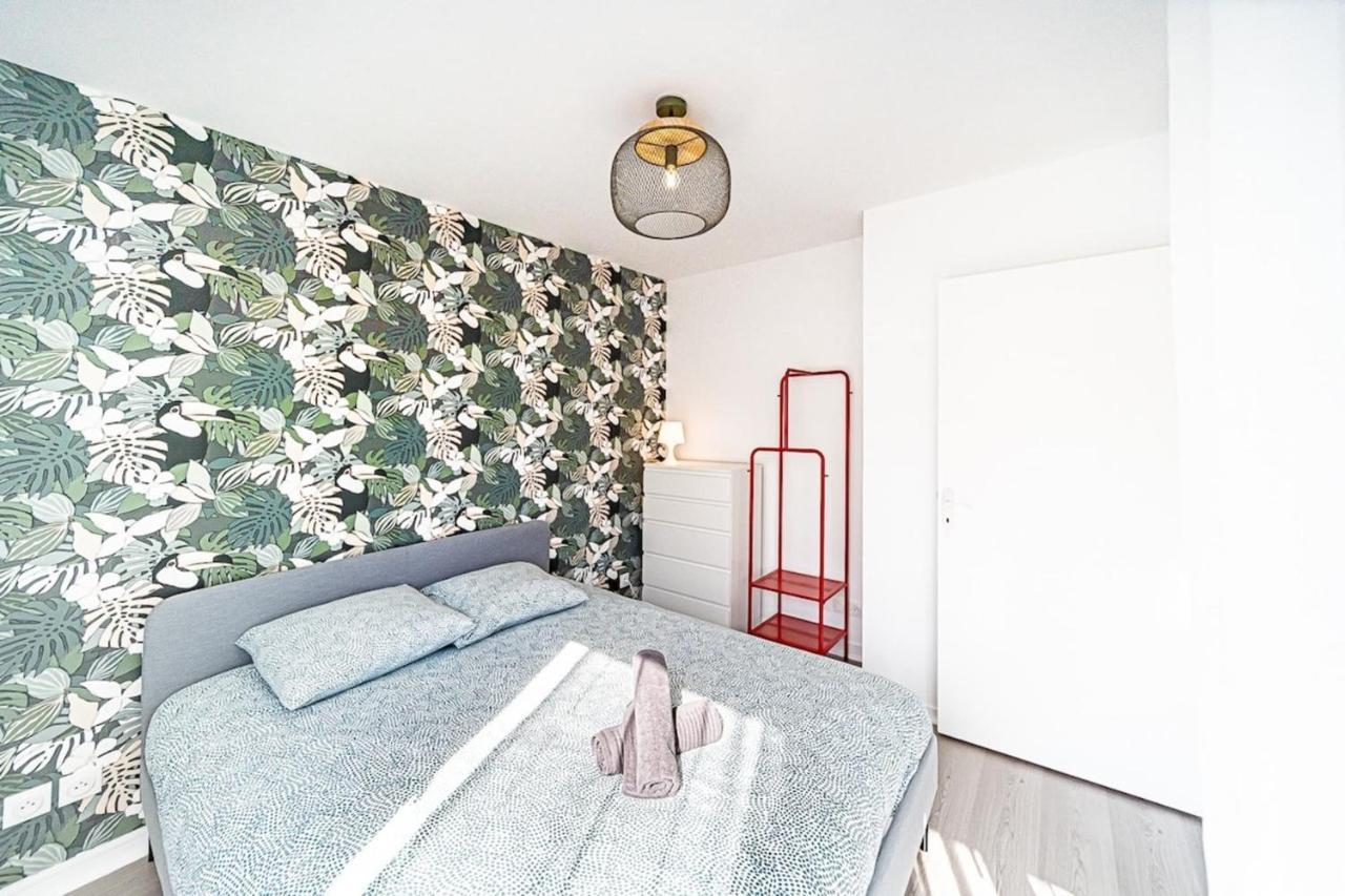 Appartement Cosy Avec Balcony And Garage-Charpennes Villeurbanne Kültér fotó